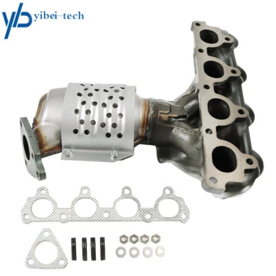 Exhaust Manifold Catalytic Converter For 1996-2000 Honda Civic CX LX DX 1.6L L4 - Image 1 of 4
