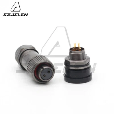 WEIPU ST12 13A 250V Waterproof 2Pin Wire Connector IP67,Aviation Plug and Socket - Image 1 of 4