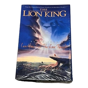 ELTON JOHN CAN YOU FEEL THE LOVE TONIGHT FACTORY SEALED CASSETTE SINGLE A - Picture 1 of 2