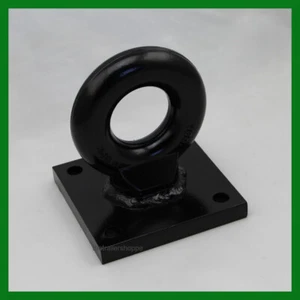 Forjado 4-Bolt Mount Style Drawbar Lunette Pintle 2 1/2" Eye 42,000 GTW - Imagen 1 de 3