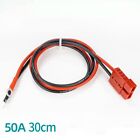 50Amp Connector Connector Cable 1000 V Dc 40C-125C 50Cm M8 Post Red/Black Jacket