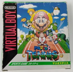 Nintendo Virtual Boy Marios Tennis Japan Version w/ Box and Manual 7287 SP - Picture 1 of 5