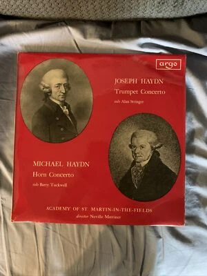 ARGO UK Joseph & Michael Haydn TUCKWELL Horn STRINGER Trumpet MARRINER ZRG-543 - Image 1 of 4