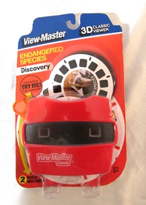 View Master Classic 3D Adventure View Finder 2 Reel Discovery Endangered Species - Picture 1 of 5