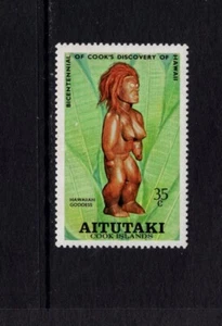 FIGURA DE MADERA HAWAIANA Aitutaki 1978 montada sin montar o nunca montada sg 248 Sc 160 - Imagen 1 de 1
