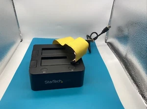 StarTech.com Dual-Bay USB 3.0 to SATA and IDE UNIDOCKU33 **No Power Cord - Picture 1 of 6
