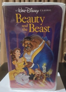 A Walt Disney Classic Beauty and the Beast RARE BLACK DIAMOND VHS 1325 - Picture 1 of 4