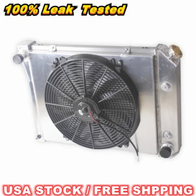 3Row Radiator+Shroud+Fan For 1972-1981 Chevrolet Camaro 3.8L 4.1L V6 Motor CC571 — 第 1/4 张图片