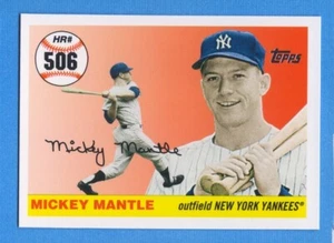 Topps Mantle HR History #506 2006 Mickey Mantle Yankees - Imagen 1 de 1