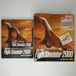 Paquete de software de CD-ROM Microsoft Flight Simulator 2000 PC videojuego - Imagen 1 de 6