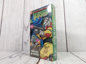 SEALED Teenage Mutant Ninja Turtles VHS TURTLES IN SPACE w/Trading Card TMNT NEW - Picture 1 of 3