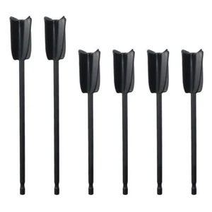 Black Drill Mixer Attachment ABS Mixing Paint Stirrer Attachment Worker - Picture 1 of 15