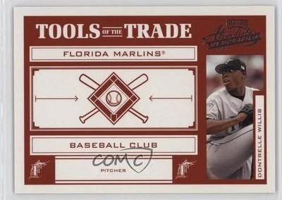 2004 Playoff Absolute Memorabilia Tools of the Trade Red /200 Dontrelle Willis - Image 1 of 2