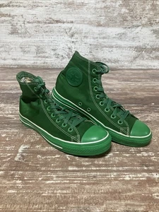 Vintage Special Edition Y2K Converse All Star Kelly Green High Top 1K690 Size 7 - Picture 1 of 16