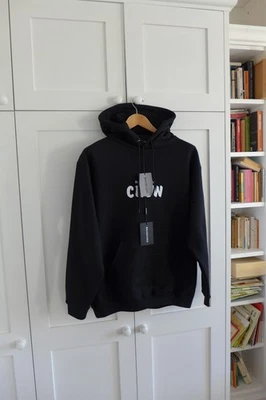 Balenciaga FW20 Crew Hoodie in Black Cotton, size Small - BNWT, RRP £780 — 第 1/4 张图片