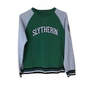Wizarding World of Harry Potter Kids Slytherin Green Sweatshirt XL - Picture 1 of 7