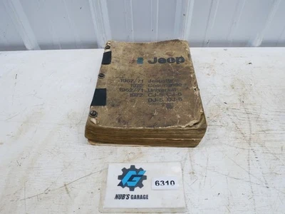 67-72 Jeep AMC Jeepster Commando CJ5 CJ6 DJ5 DJ6 Parts Catalog - image 1 of 4