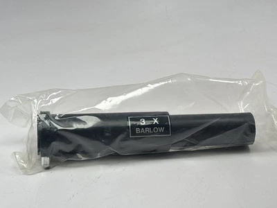 Meade 3x Telescopio Lente Barlow 6.25" Largo 1.25" Diámetro OEM Caja Abierta Original Foto 1 de 4