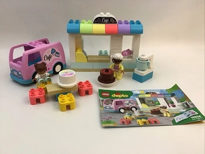 Lego Duplo 10928 Bakery 100% Complete Set Cafe Restaurant Food Delivery Truck - Image 1 of 4