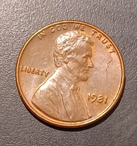 1981 Lincoln Memorial Cent/Penny US No Mint Mark Old Coins (#1) - Picture 1 of 2