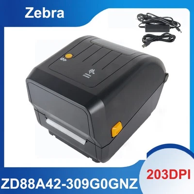 Zebra ZD888TA Label Printer  Direct Thermal USB Connectivity ZD88A42-309G0GNZ - Image 1 of 4