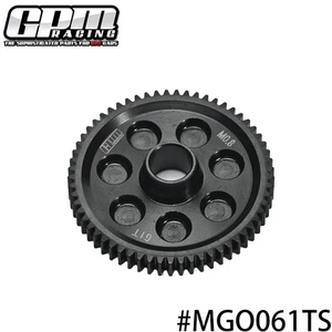 GPM Carbon Steel Spur Gear 61T/M0.8/32P ARRMA Gorgon Mega Vorteks Fury QUAKE - Picture 1 of 5