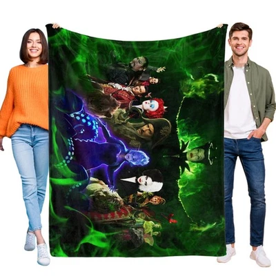 Disney Villains Blanket Soft Flannel Bed Sofa Couch Throw Birthday Gift - Image 1 of 4