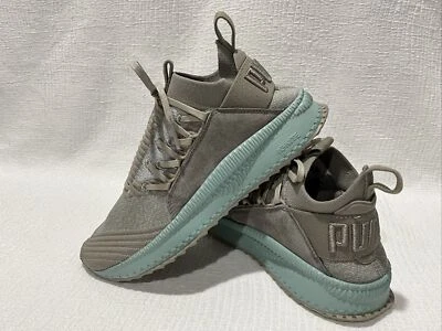 Puma Ignite Unisex Sneakers Casual Shoes Mint Green/Grey Size 7 Children’s New!! - Image 1 of 4