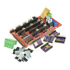 3D Printer Ramps 14 Control Board And 5Pcs Drv8825 Stepstick Motor Driver Module F