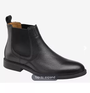 Johnston & Murphy Men's XC4® Hollis Chelsea Boot Black Color Size 12M - Picture 1 of 14
