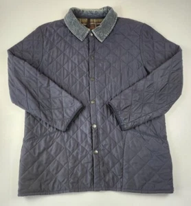 Barbour Classic Eskdale Bomberjacke Vintage Herren Gr. XL Navy Blau - Bild 1 von 12