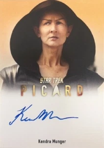 Kendra Munger Autograph A35 as Tal Shiar Woman from Star Trek Picard Season One - Picture 1 of 2