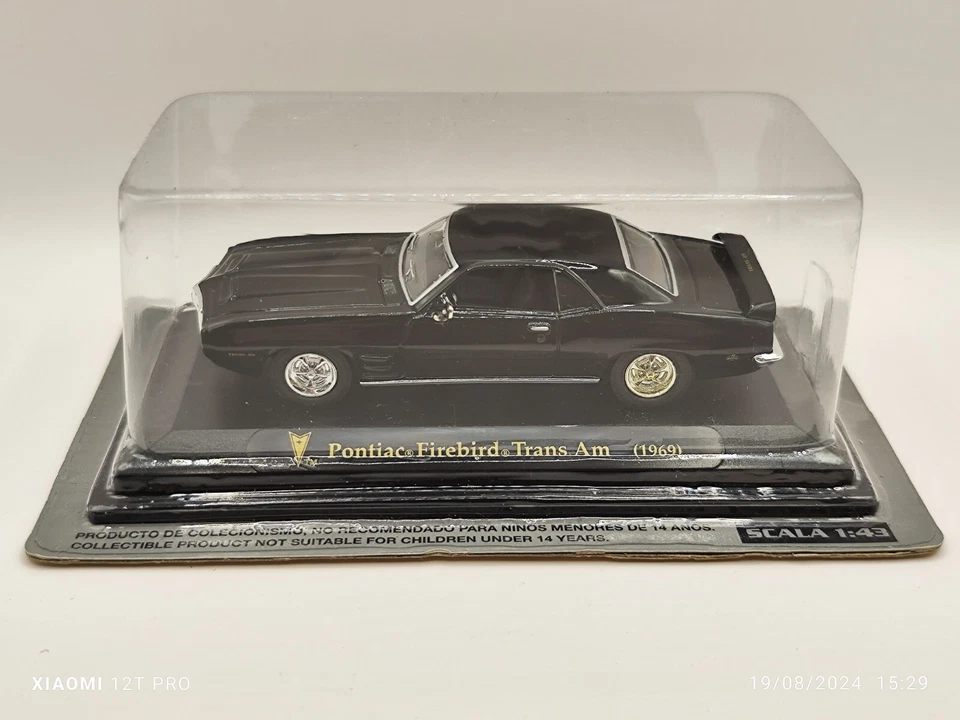 Pontiac Firebird Trans AM 1969 - US cars - scala 1/43 - Immagine 1 di 1