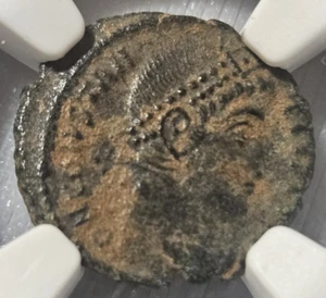 Ancient Roman Imperial Constantius II, AE4 (BiNummus) 337-361 AD NGC - Picture 1 of 4