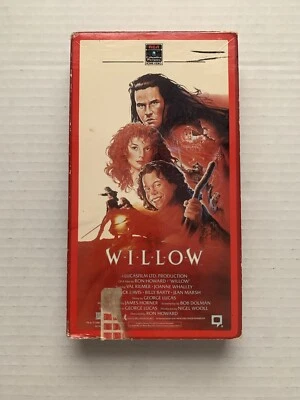 Willow - VHS - 1988 - Lucasfilm - RCA Columbia Pictures - Imagine Entertainment - Image 1 of 4