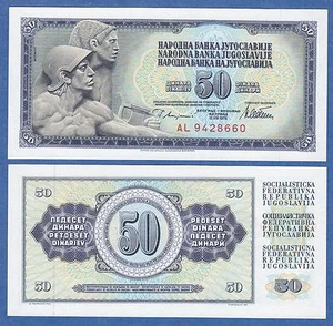 Yugoslavia 50 Dinara P 89a 1978 UNC ( P 89 a ) - Picture 1 of 1