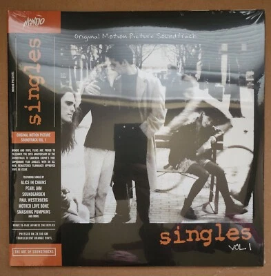 Singles Vol. 1 Soundtrack - New 2 LP 180 Gram Translucent Orange Vinyl  - Image 1 of 2