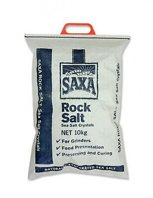 Saxa Rock Salt 10kg • 16.95$