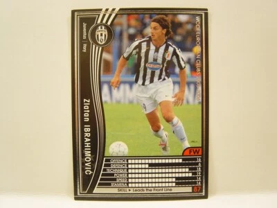 Panini WCCF 2005-06 Zlatan Ibrahimovic 1981 Sweden　No.9 Juventus FC Italy #222/ - Image 1 of 4