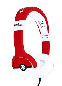 Pokémon - Casque audio Pokéball pour enfants - Afbeelding 1 van 7