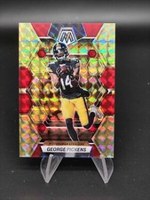 2023 Panini Mosaic Football /80 George Pickens Red&Yellow Mosaic Prizm[LB5]