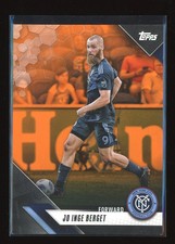 2019 Topps MLS #96 Jo Inge Berget ORANGE 22/25 New York City FC