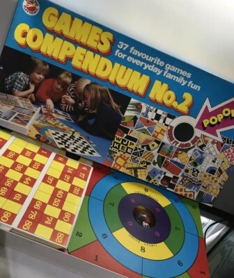 1979 Peter Pan Playthings GAMES COMPENDIUM No.2 - 37 Family Games  PopOMatic VGC - Image 1 of 4