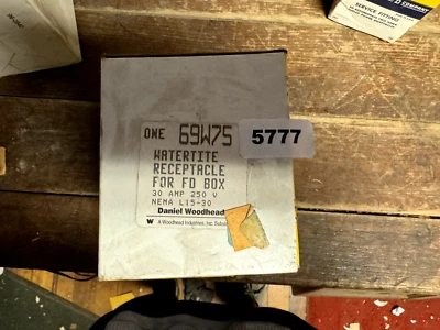 Daniel Woodhead 69W75 Watertite Receptacle, 30 Amp 250V - Image 1 of 2