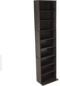 NEW Media Storage Cabinet Protects & Organizes Prized Music, Movie, Video Games - Picture 1 of 4