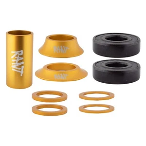 Juego de pedalier Rant Bang Ur Mid 22 mm sellado oro mate - Imagen 1 de 1