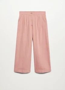 BNWT Mango Women Cotton culotte trousers UK Size 12(L) RRP: £29.99 - Bild 1 von 8