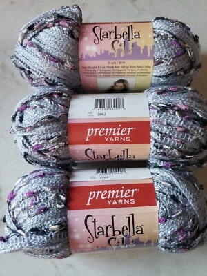 Starbella SoHo ruffle scarf ribbon yarn Canal St. Lot 3 - Image 1 of 2