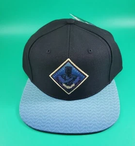 Black Panther Wakanda Forever OSFA Snapback Adjustable Hat Cap Marvel Bioworld - Picture 1 of 7