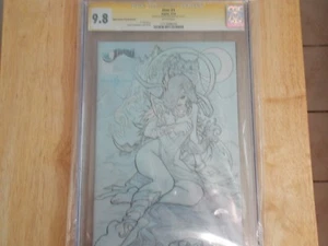 JIRNI #1H! BLUERAINBOW SKETCH EDITION! CGC 9.8 - Picture 1 of 4